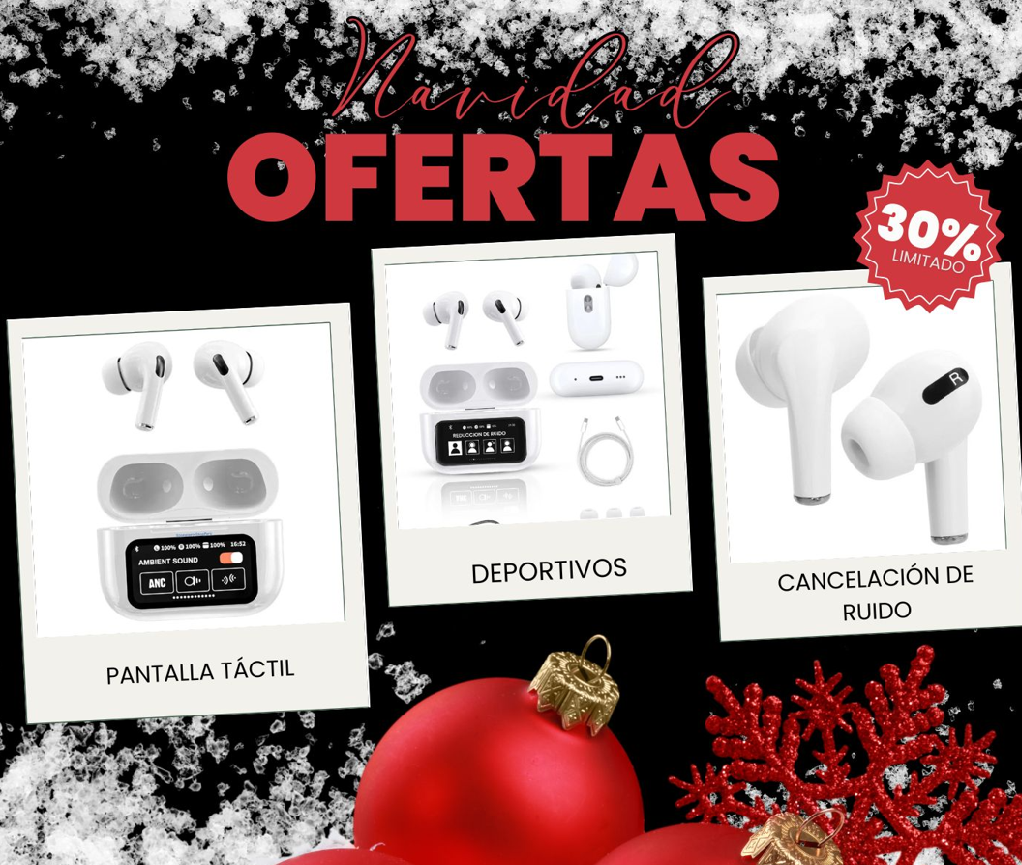 Miniatura 4 de REGALO NAVIDAD AUDIFONOS PRO 2026